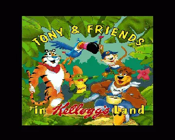 Tony & Friends in Kellogg's Land screen shot title